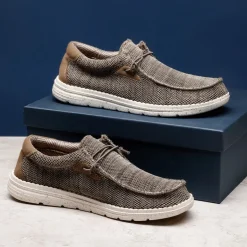 Men's Comfortable Slip-On Knit Loafers