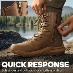Men’s High-Top Tactical Combat Boots
