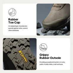 Men’s High-Top Waterproof Tactical Work Boots