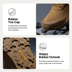 Men’s High-Top Waterproof Tactical Work Boots