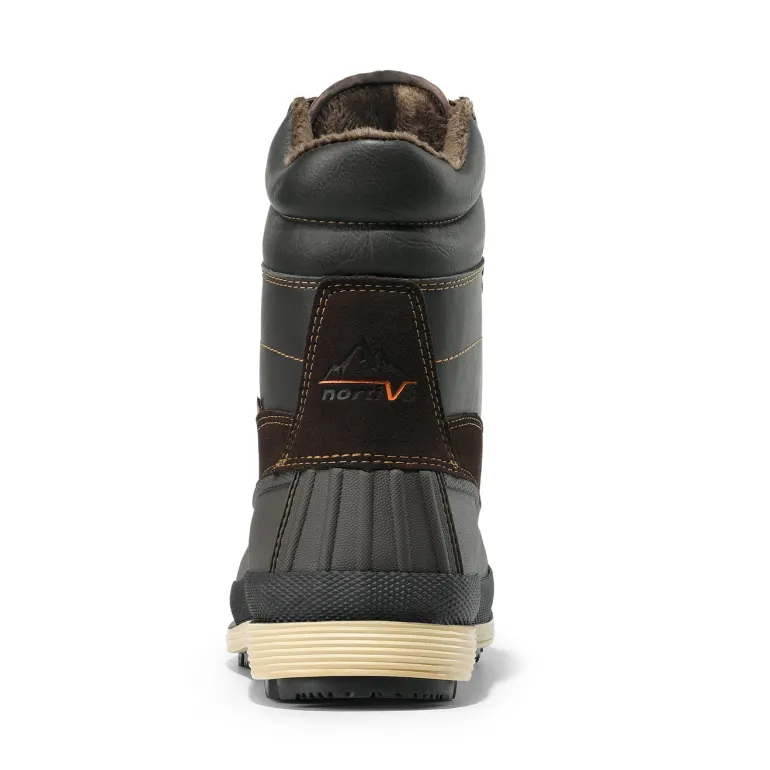 Men's Insulated Waterproof Winter Boots 【Wide Fit】