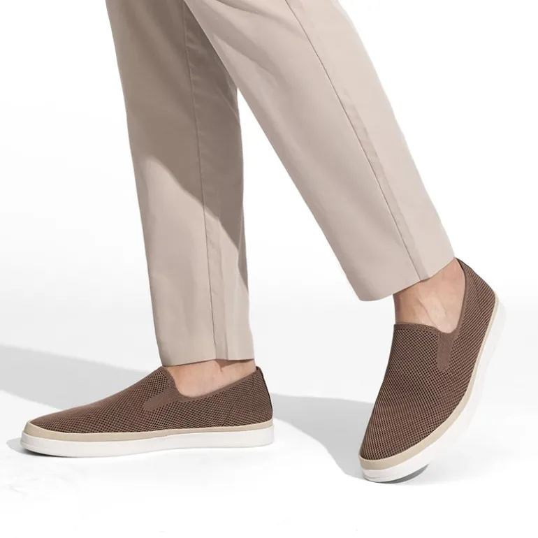 Men's Knitted Slip-On Walking Loafers