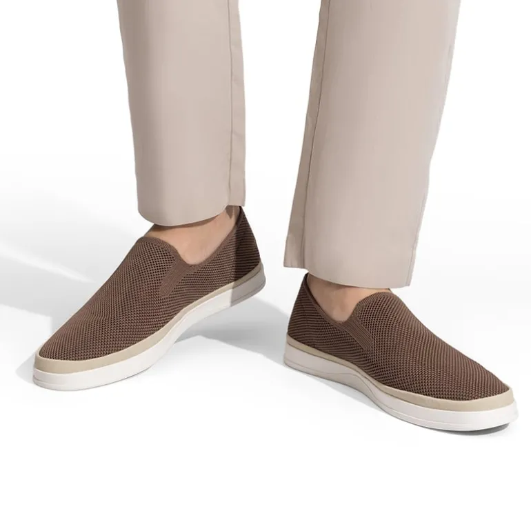 Men's Knitted Slip-On Walking Loafers