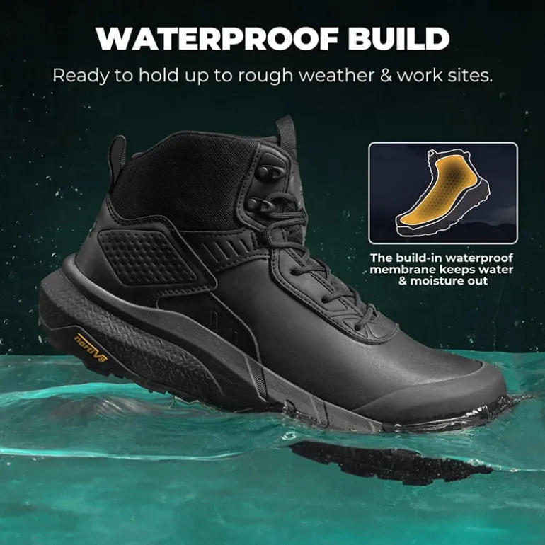 Men’s Lightweight Waterproof Nano Toe Work Boots
