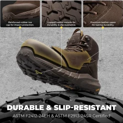 Men’s Lightweight Waterproof Nano Toe Work Boots