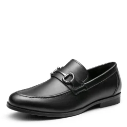 Men's Metallic Dress Loafer Shoes