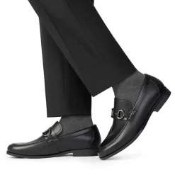 Men's Metallic Dress Loafer Shoes
