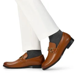 Men's Metallic Dress Loafer Shoes