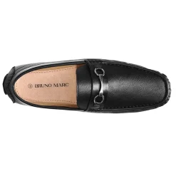 Men's Moc-Toe Horsebit Driving Loafers