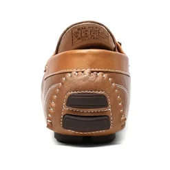 Men's Moc-Toe Horsebit Driving Loafers