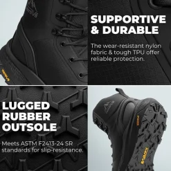 Men’s Nano Composite Toe Safety Work Boots