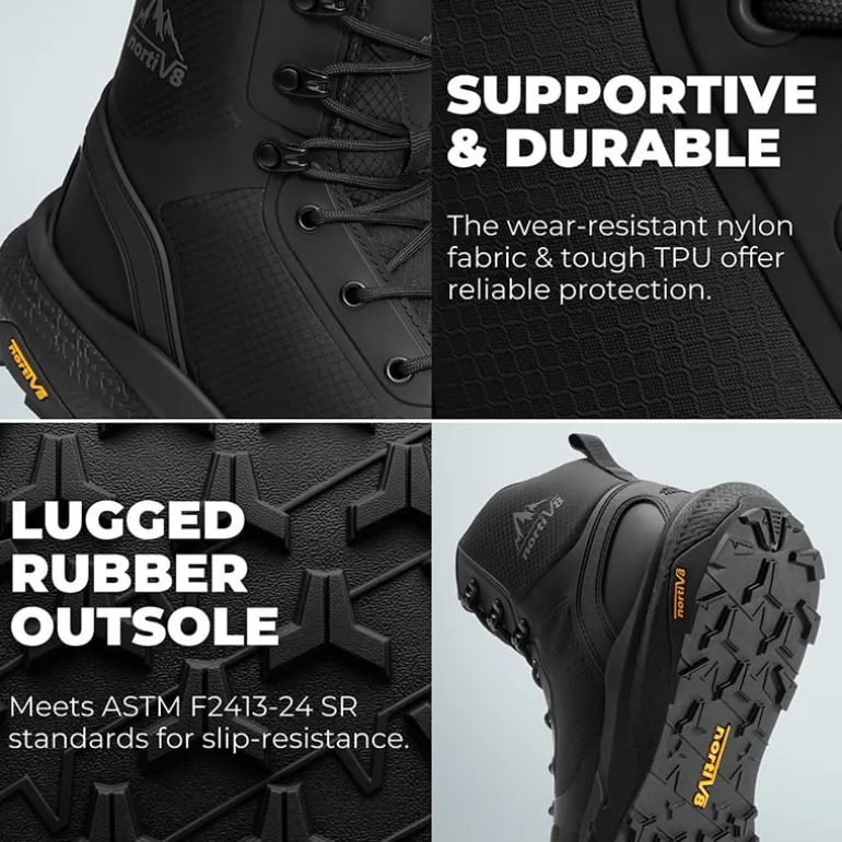 Men’s Nano Composite Toe Safety Work Boots