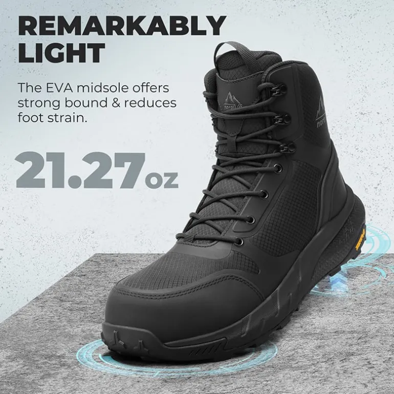 Men’s Nano Composite Toe Safety Work Boots