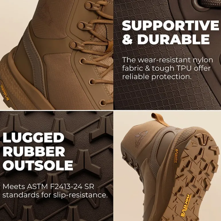 Men’s Nano Composite Toe Safety Work Boots