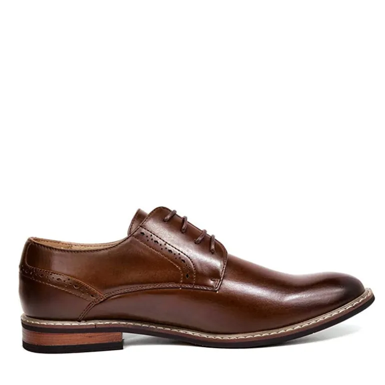 Men's Pain-Toe PU Leather Oxford Shoes