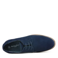 Men's Plain-Toe Suede Oxford Shoes