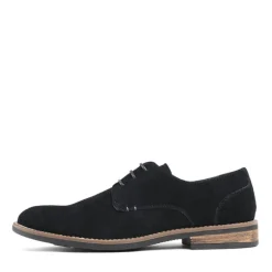 Men's Plain-Toe Suede Oxford Shoes