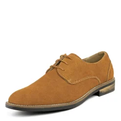 Men's Plain-Toe Suede Oxford Shoes