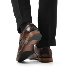 Men's PU Leather Wingtip Dress Shoes
