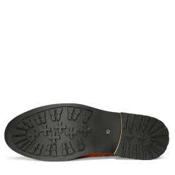 Men's Side Zipper Wingtip Boots