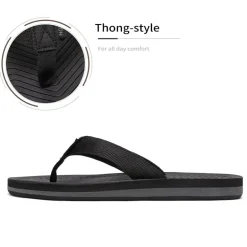 Men's Slip-On Canvas Flip Flops