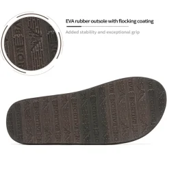 Men's Slip-On Canvas Flip Flops