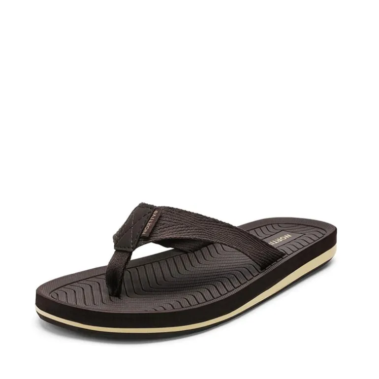 Men's Slip-On Canvas Flip Flops