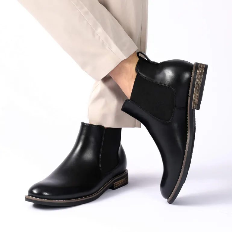 Men's Slip-On Dress Chelsea Boots