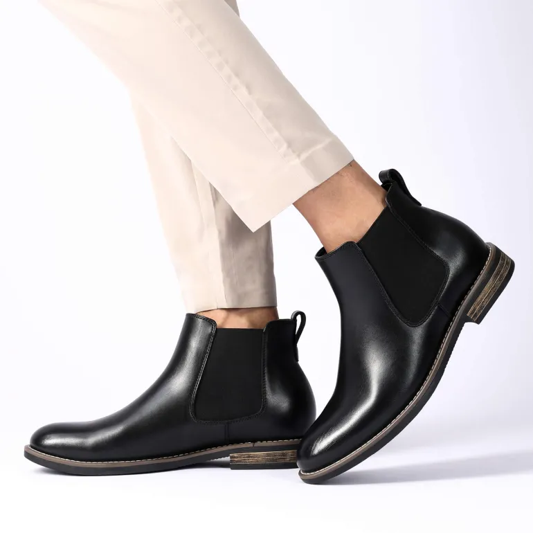 Men's Slip-On Dress Chelsea Boots
