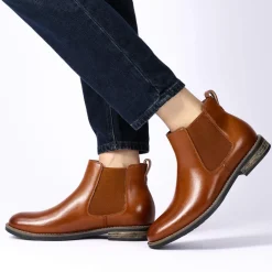Men's Slip-On Dress Chelsea Boots
