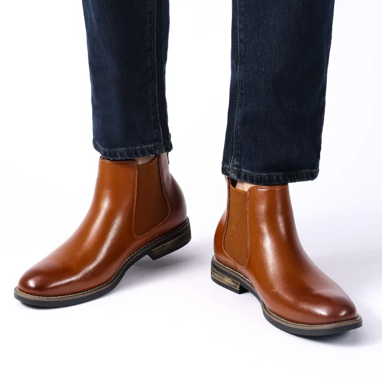 Men's Slip-On Dress Chelsea Boots