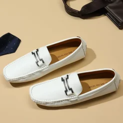 Men's Slip-On Moccasin Horsebit Loafers