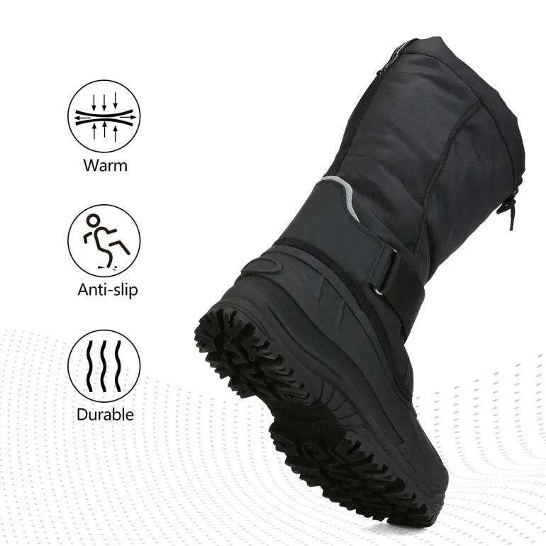 Men's Slip-On Tall Insulated Snow Boots