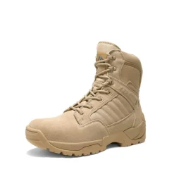Men's Suede & Leather Tactical Work Boots