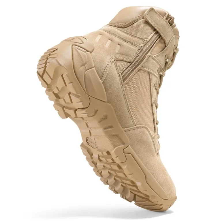 Men's Suede & Leather Tactical Work Boots