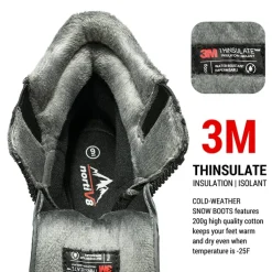 Men's Suede Thinsulate Snow Boots