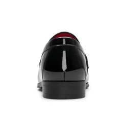 Men's Tuxedo Vegan Leather Slip-On Loafers