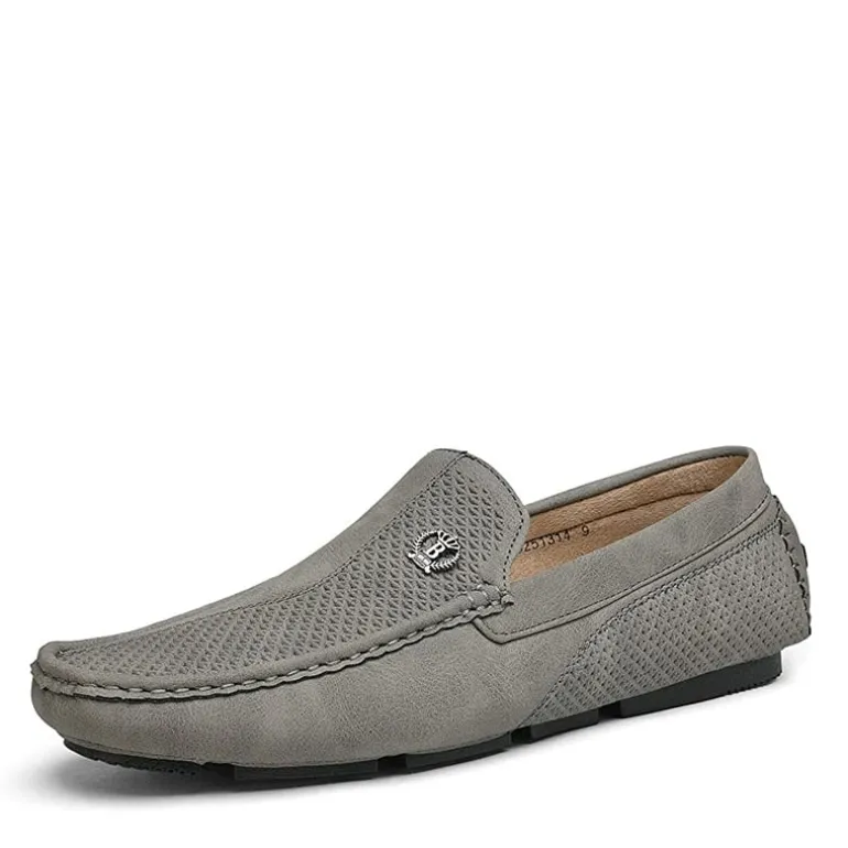 Men's Vegan Leather Slip-On Casual Loafers