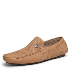 Men's Vegan Leather Slip-On Casual Loafers