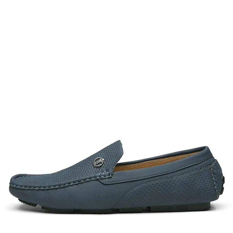 Men's Vegan Leather Slip-On Casual Loafers