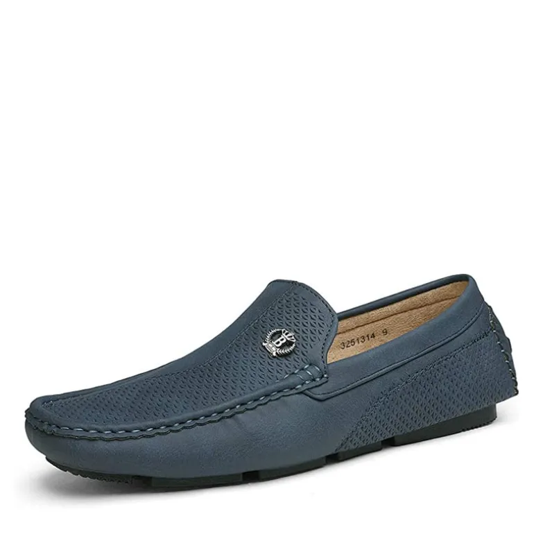 Men's Vegan Leather Slip-On Casual Loafers