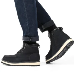Men's Warm Moc Toe Boots