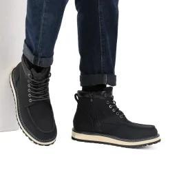 Men's Warm Moc Toe Boots