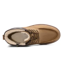 Men's Warm Moc Toe Boots