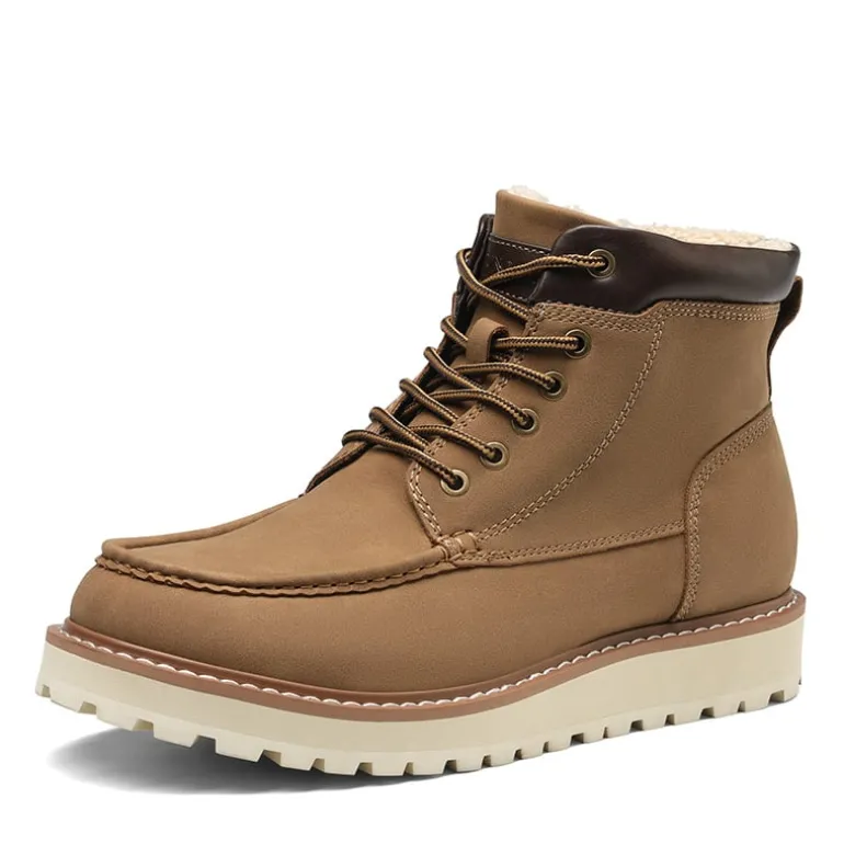 Men's Warm Moc Toe Boots