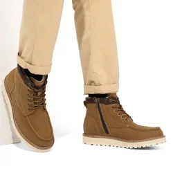Men's Warm Moc Toe Boots