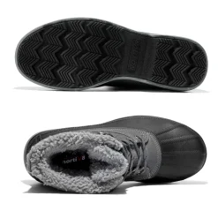 Men's Waterproof Insulated Snow Boots【Wide Fit】