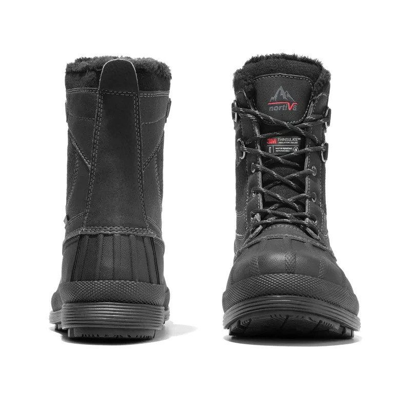 Men's Waterproof Insulated Snow Boots【Wide Fit】