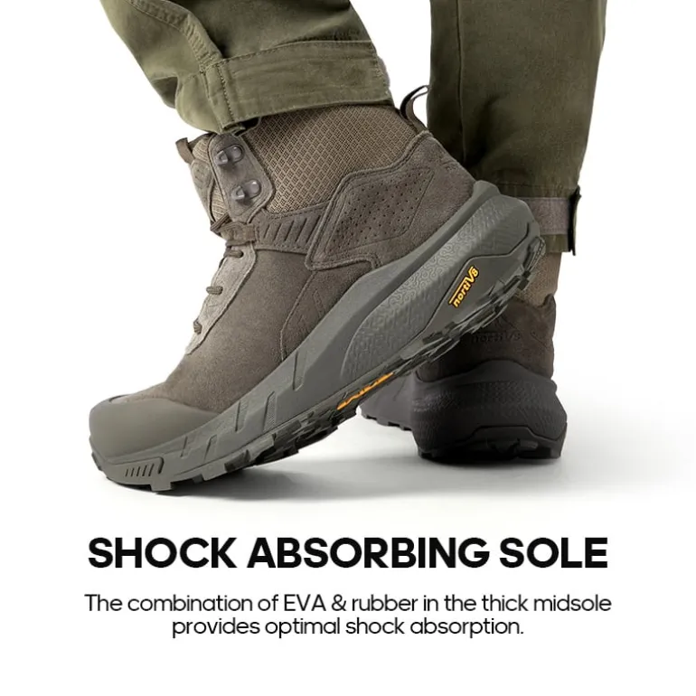 Men's Waterproof Military Tactical Work Boots