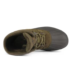Men's Waterproof Suede Insulated Snow Boots